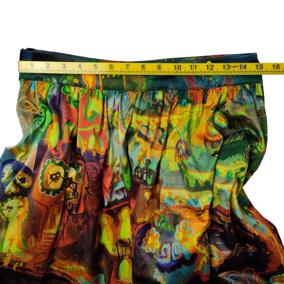 HOT TOPIC Book of Life Skirt Dia de los Muertos Day of the Dead Size Medium - Picture 8 of 10